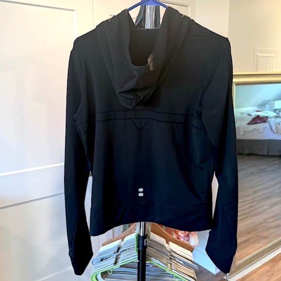 Nike FitDry Women’s Black Full Zip Hooded Sweater Jacket - Large (EUC) - Picture 7 of 12